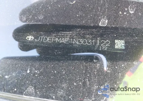 2022 Toyota Corolla Le из США, поврежденный, VIN JTDEPMAE1N3031122